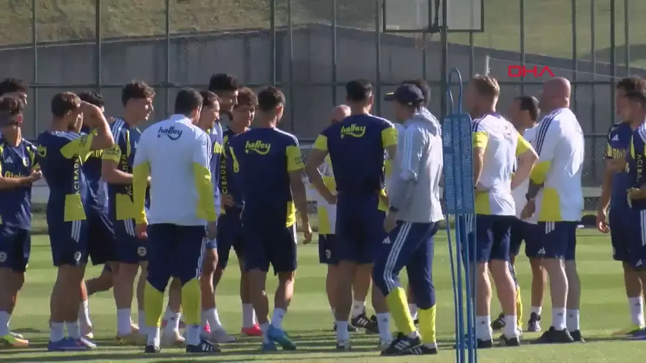 Fenerbahçe yeni sezon hazırlıklarını sürdürdü