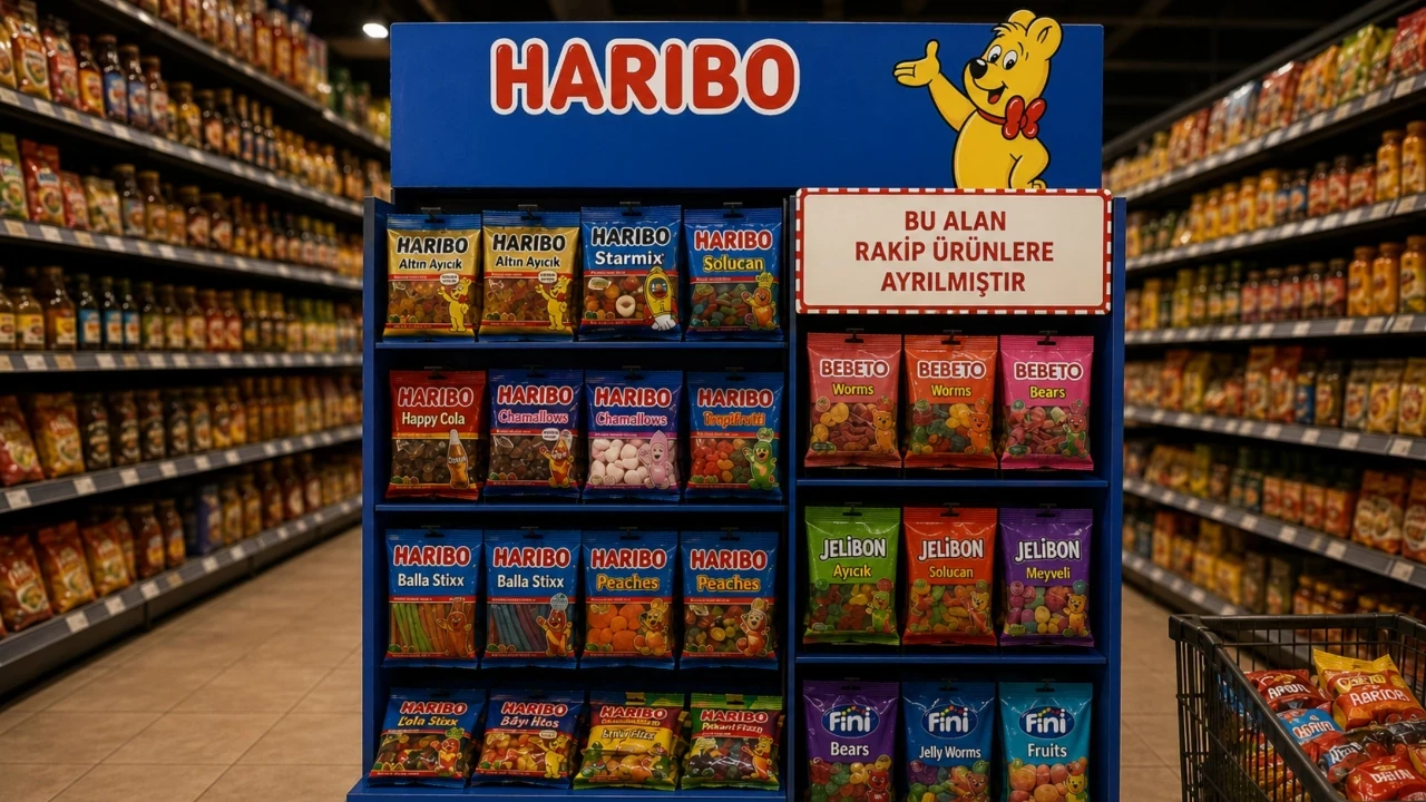 Marketlerdeki şekerleme stantlarında yeni dönem