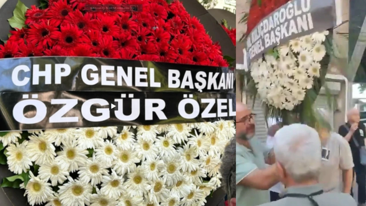 Ahmet Telli'nin törenindeki çelenk gerginliğine Müslim Sarı'dan açıklama