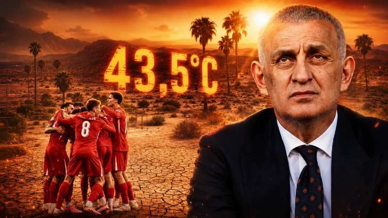 TFF 'Bizim Çocuklar'ı' bile bile çöl sıcağına atmış: Flaş detay ortaya çıktı!