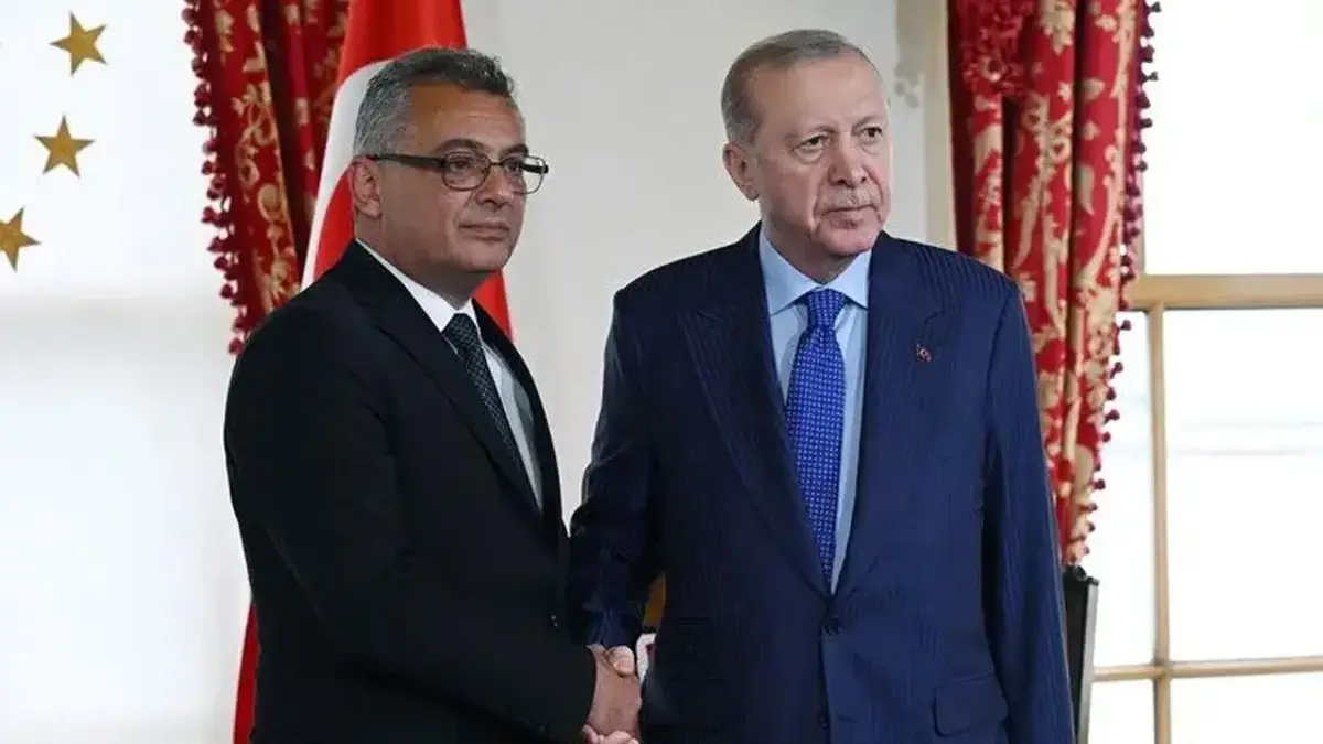 Erdoğan'dan, KKTC Cumhurbaşkanı Erhürman'a "geçmiş olsun" telefonu