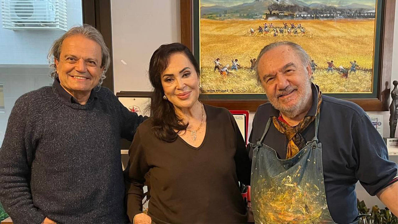 Türkan Şoray ve Yalçın Gökçebağ aynı sergide buluşuyor