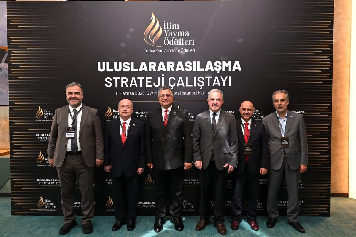 Rektör Prof. Dr. Musa Alcı, "Uluslararasılaşma Strateji Çalıştayı"na katıldı