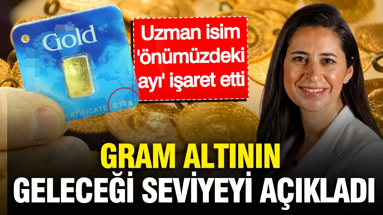 Şirin Sarı gram altının geleceği seviyeyi açıkladı: Önümüzdeki aylarda görebiliriz