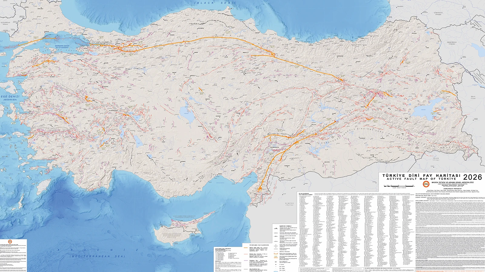 Türkiye'nin deprem haritası 13 yıl sonra güncellendi: 215 yeni fay bulundu