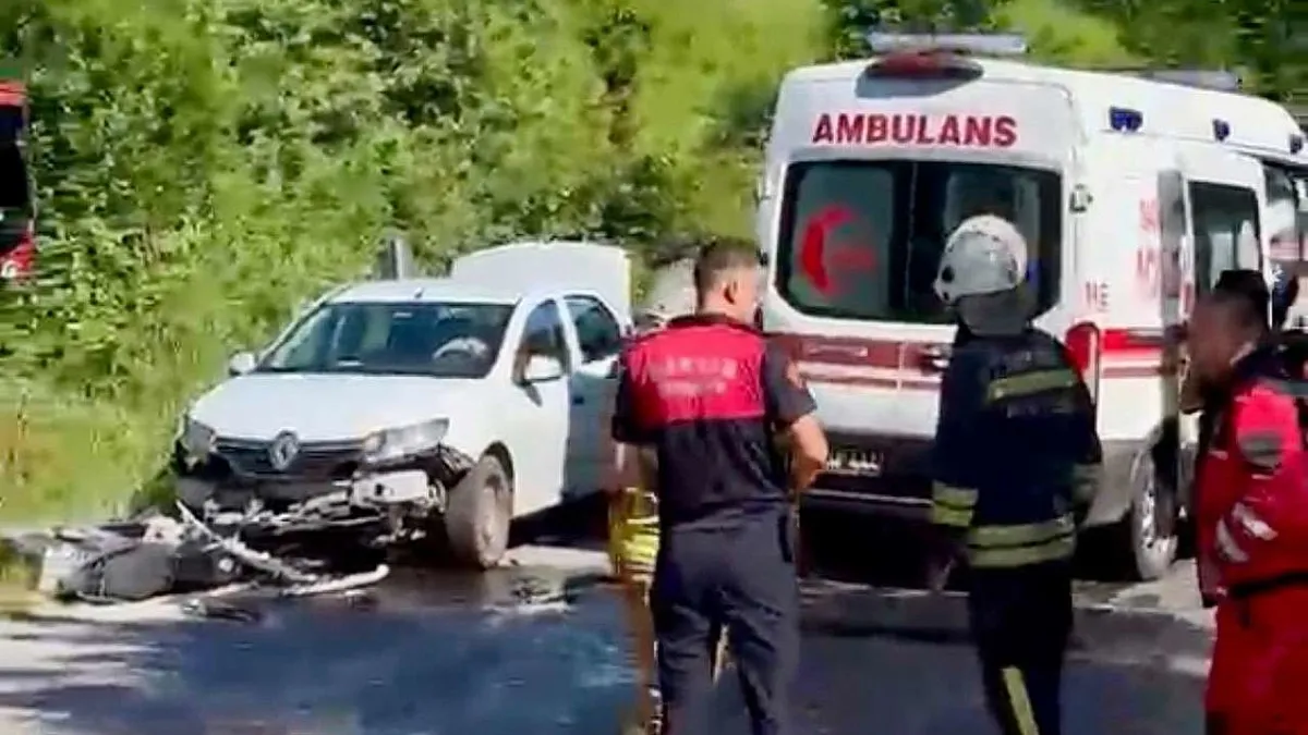Bartın'da feci kaza! 1 ölü