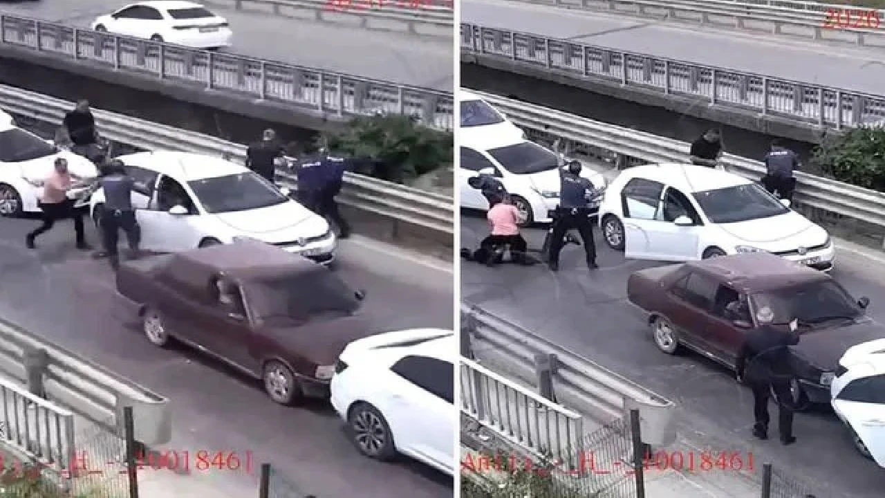 Cezaevi önünde araç gasp edip 2 kişiyi yaralamışlardı! Ekipler tarafından işte böyle yakalandılar