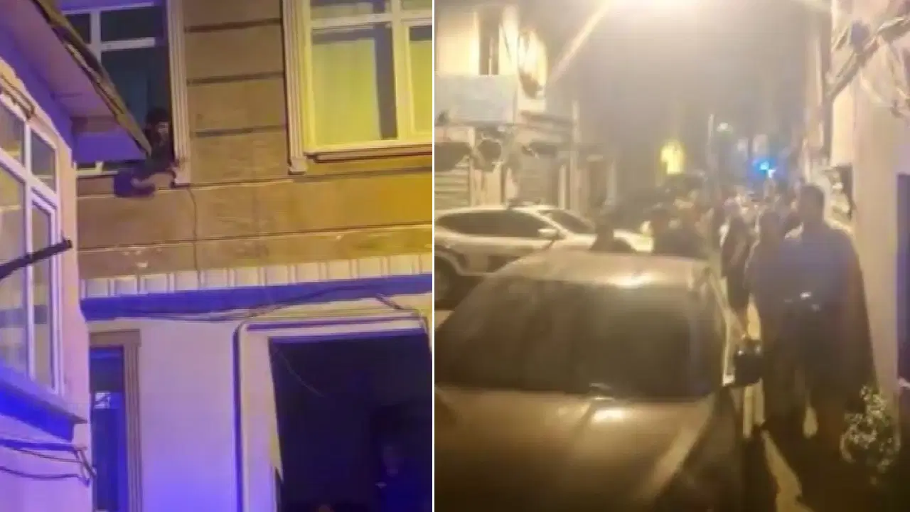 İstanbul'da dehşet anları: Para vermediği için annesini bıçakla rehin aldı
