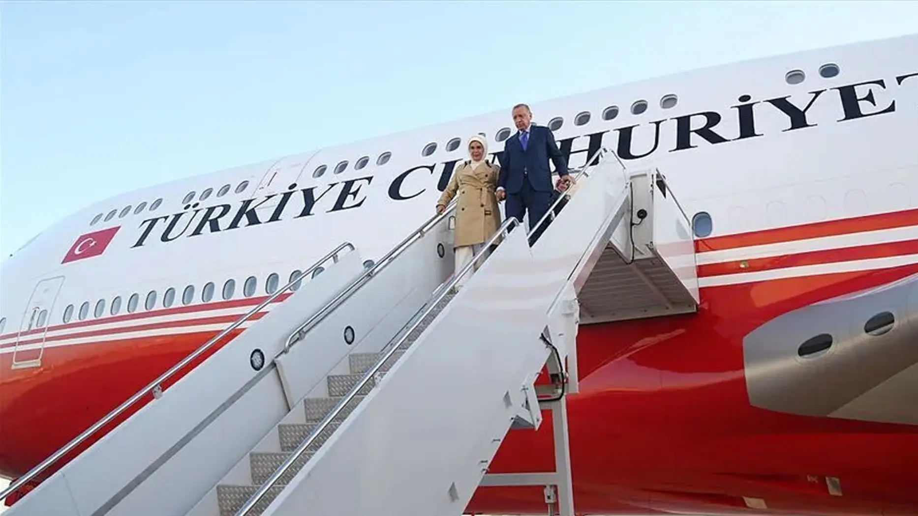 Erdoğan Katar'daki taziye ziyaretinin ardından Ankara'ya döndü