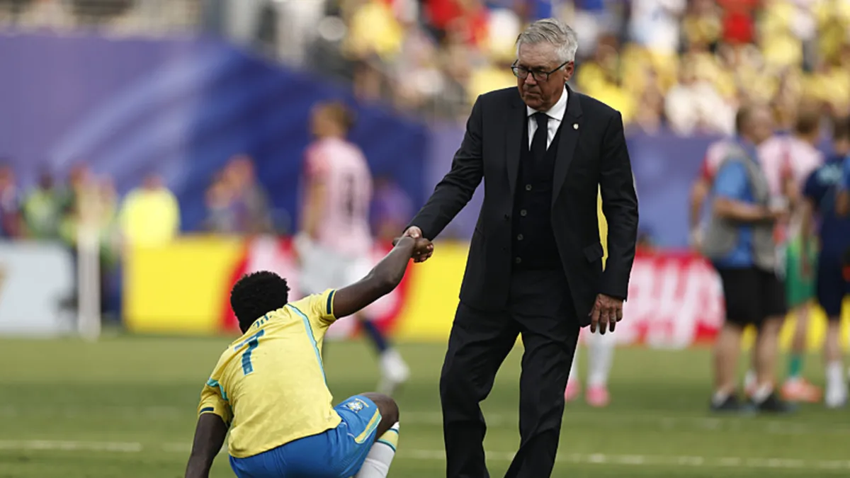 Brezilya Teknik Direktörü Carlo Ancelotti: 'Bu bir son değil'