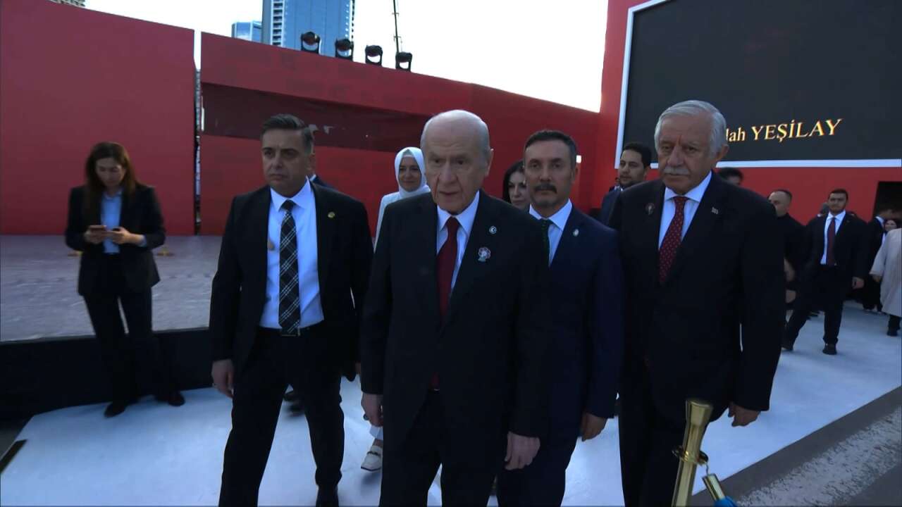 MHP Lideri Devlet Bahçeli, "10. Yılında 15 Temmuz: İrade Bizim Zafer Bizim" programına katıldı