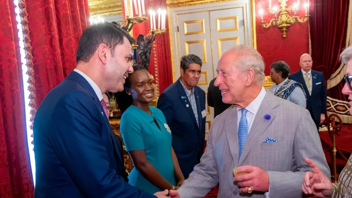 Bakan Kurum'dan Londra'da kritik temas! Kral Charles'ın ev sahipliğindeki resepsiyona katıldı