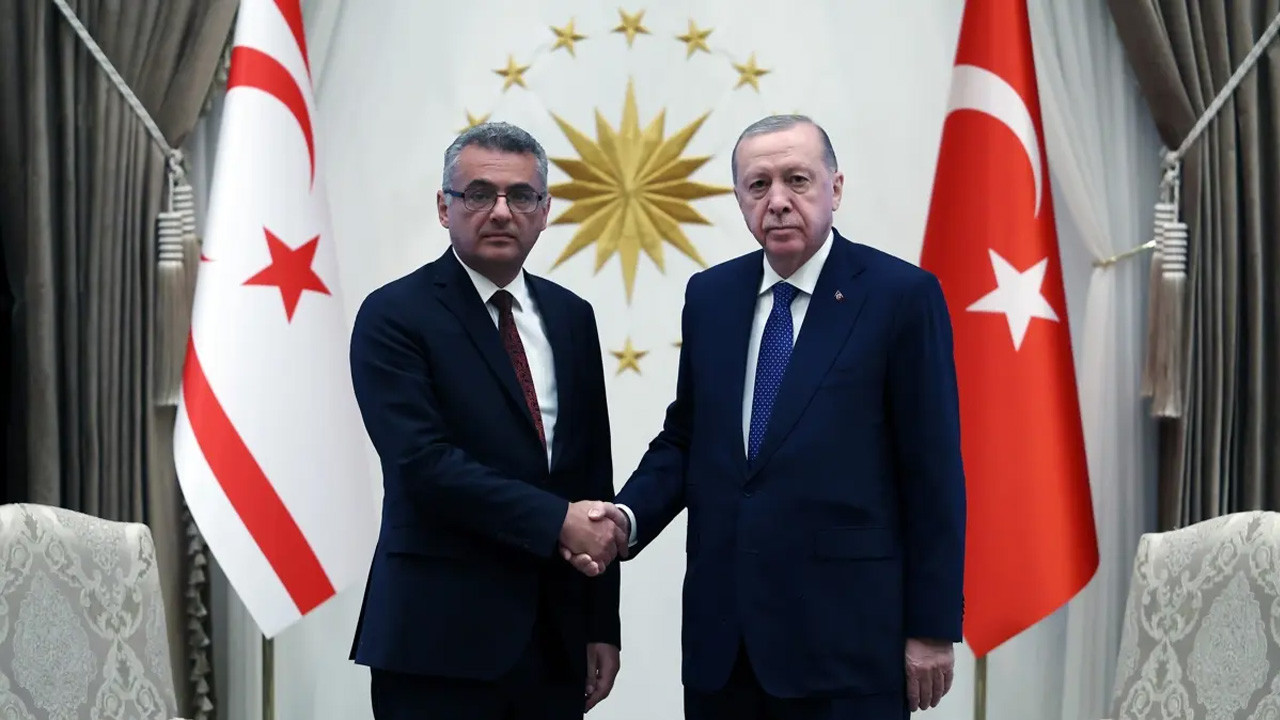 Cumhurbaşkanı Erdoğan'dan KKTC Cumhurbaşkanı Erhürman'a telefon