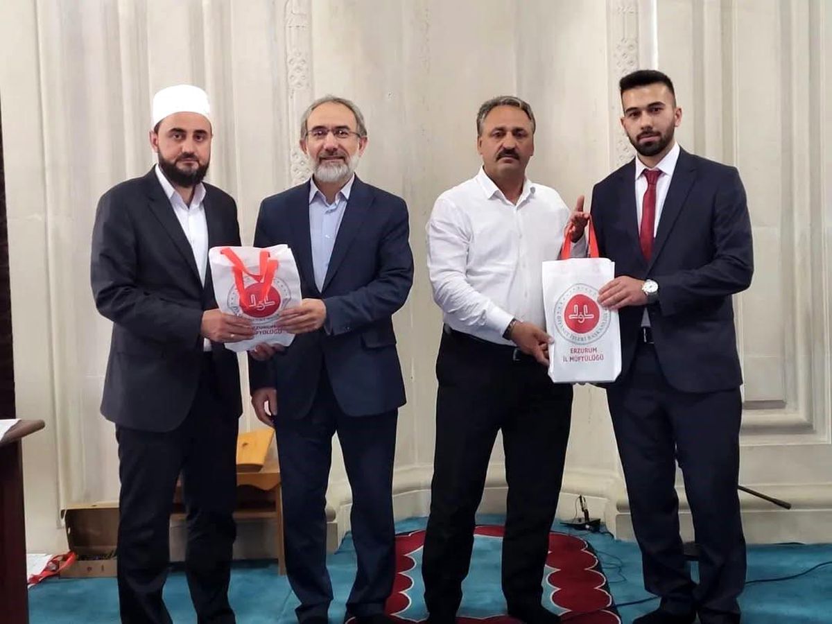 Erzurum'da din görevlileri hutbe yarışmasında buluştu