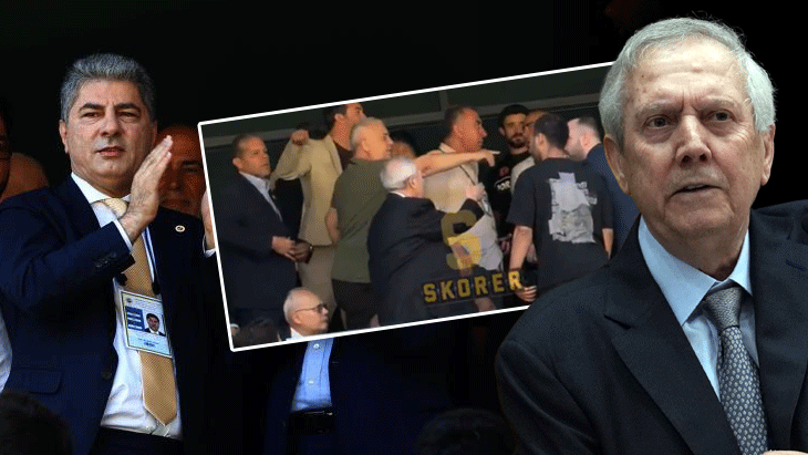 Fenerbahçe Genel Kurul Toplantısı'nda ortalık karıştı! Aziz Yıldırım'dan tepki: Buradayım
