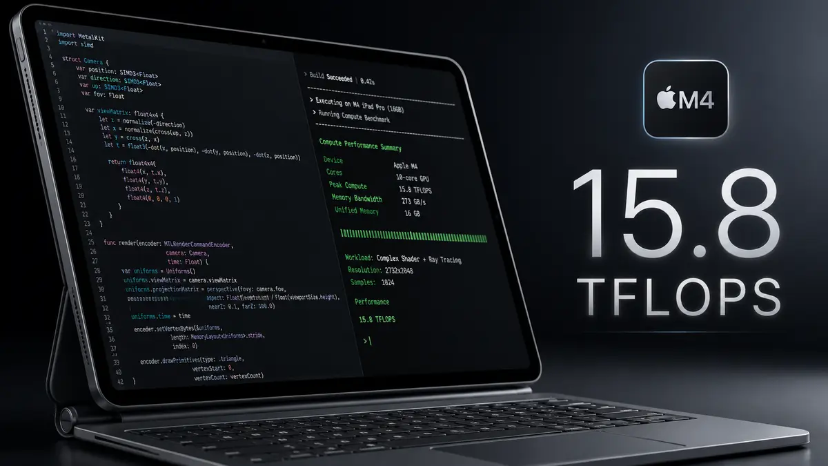 Bir geliştirici, Apple'ın M4 çipinin gizli gücünü açığa çıkardı