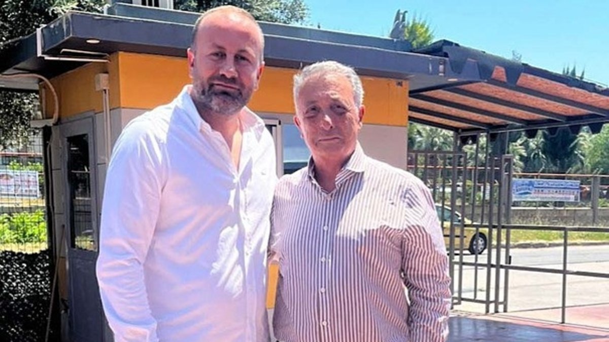 Altay Başkanı Sinan Kanlı İzmir'de Ahmet Nur Çebi ile buluştu