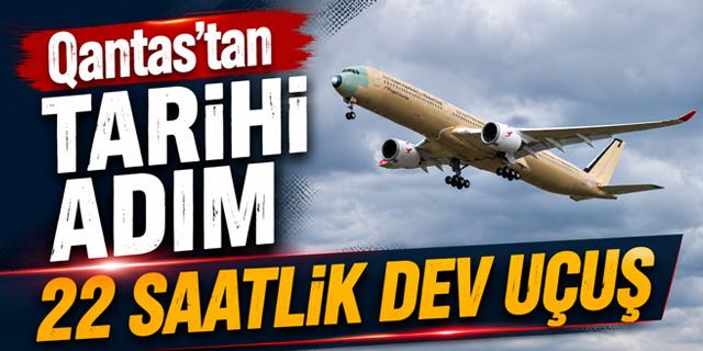 Qantas'tan Tarihi Adım