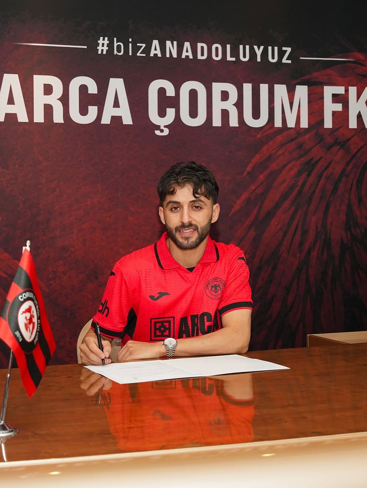 Çorum FK'da imzalar devam ediyor