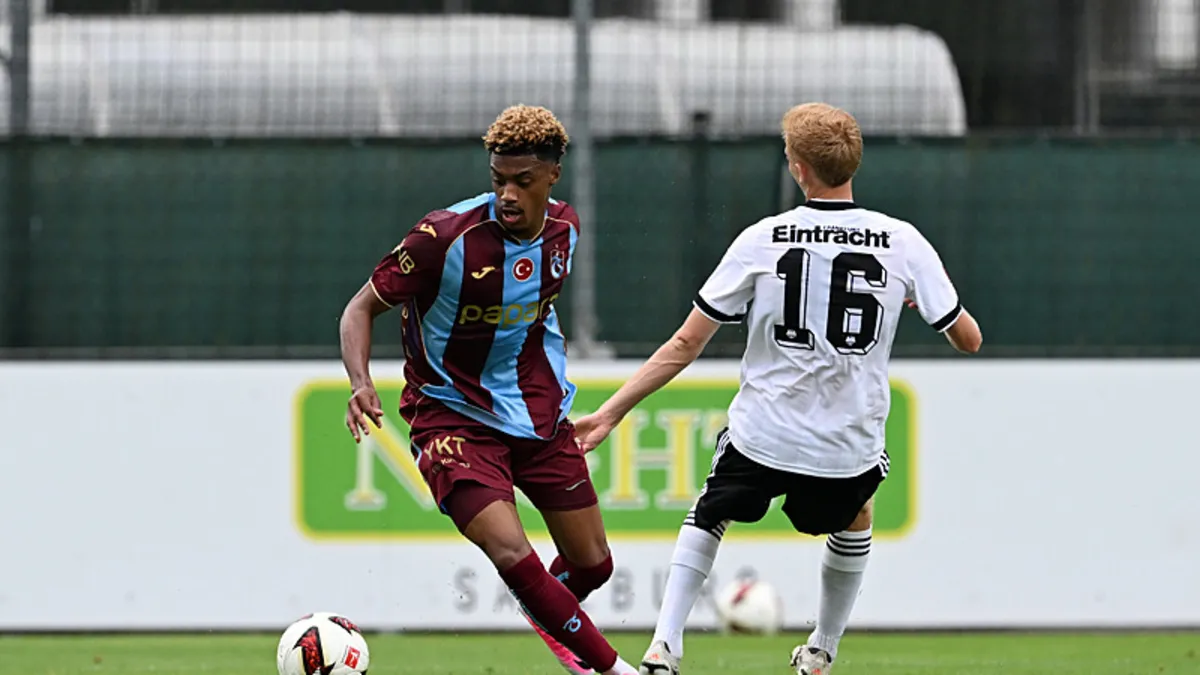Trabzonspor, Eintracht Frankfurt’a mağlup oldu!