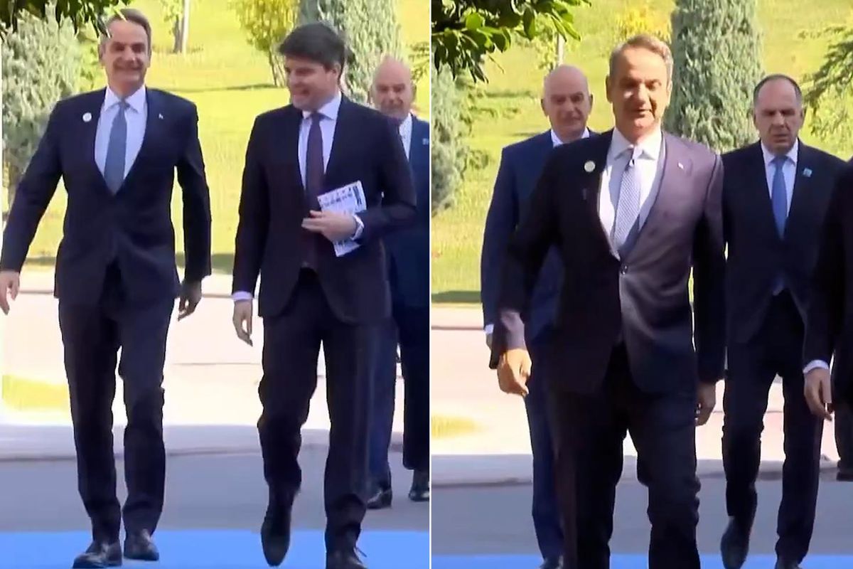Herkes Miçotakis'in yürüyüşünü konuşuyor