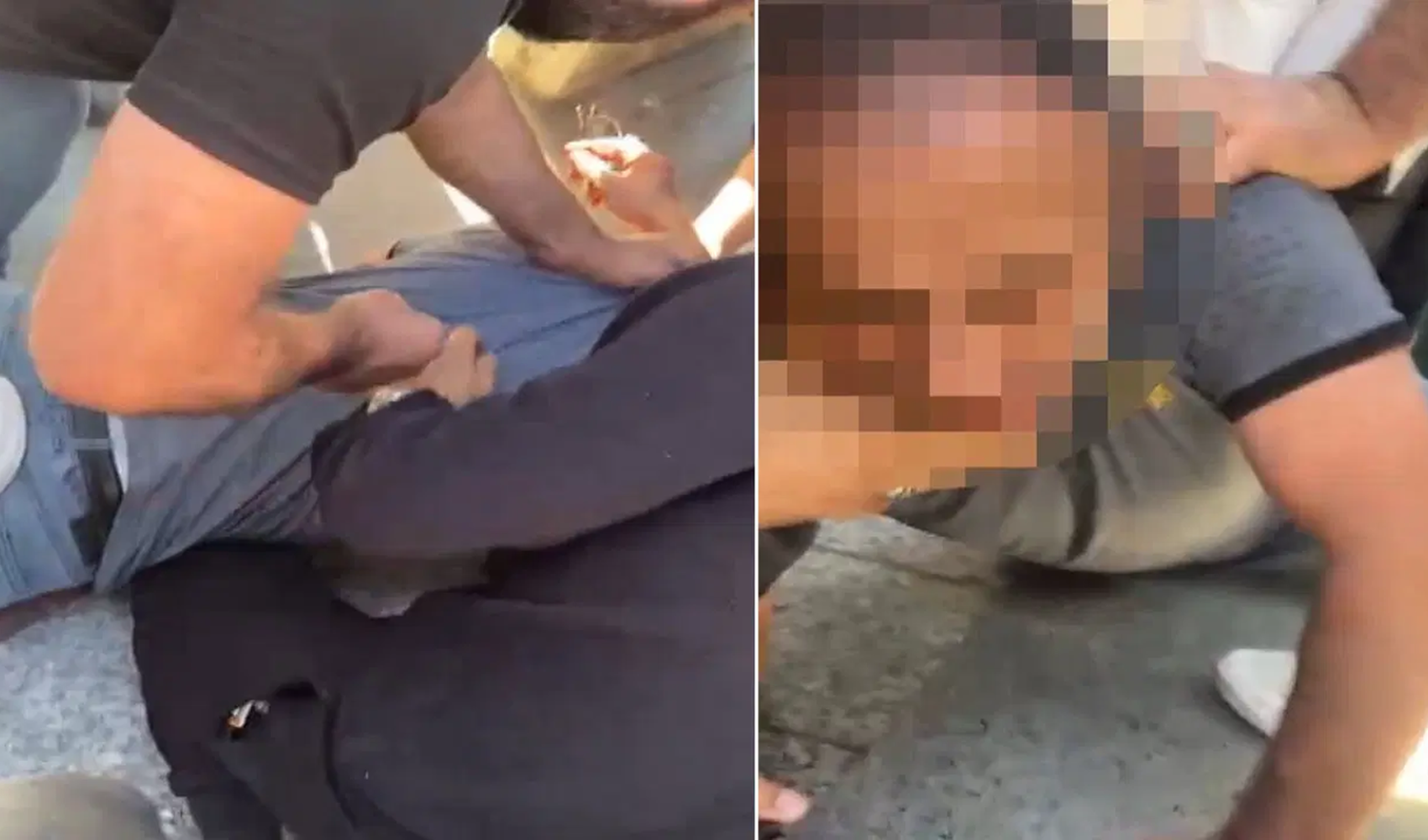 Tramvay hattında çocuğa taciz: Yolcular tarafından yakalandı