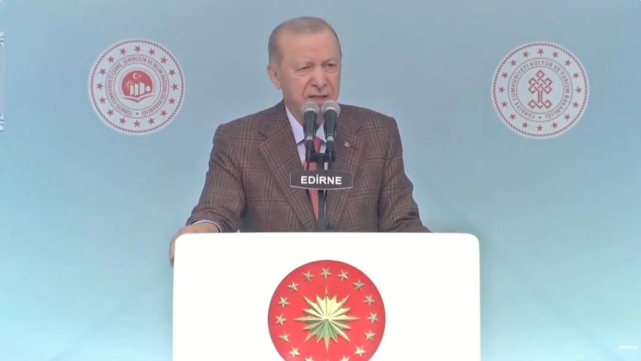 Cumhurbaşkanı Erdoğan, Selimiye Camii restorasyonu sonrası önemli açıklamalar