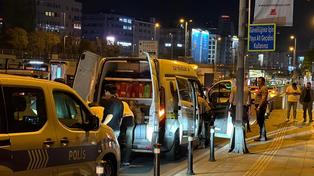 Şişli'de taksiciye saldırı
