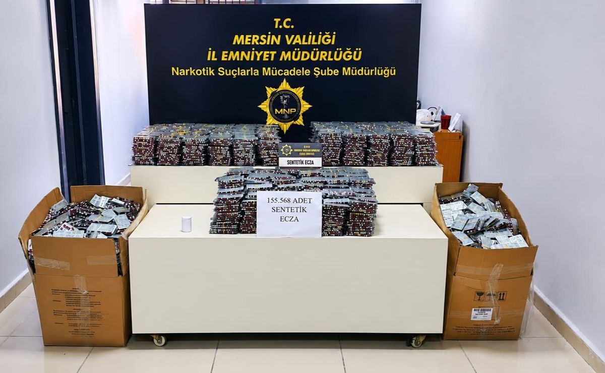 Mersin'de uyuşturucu operasyonu: 2 tutuklama