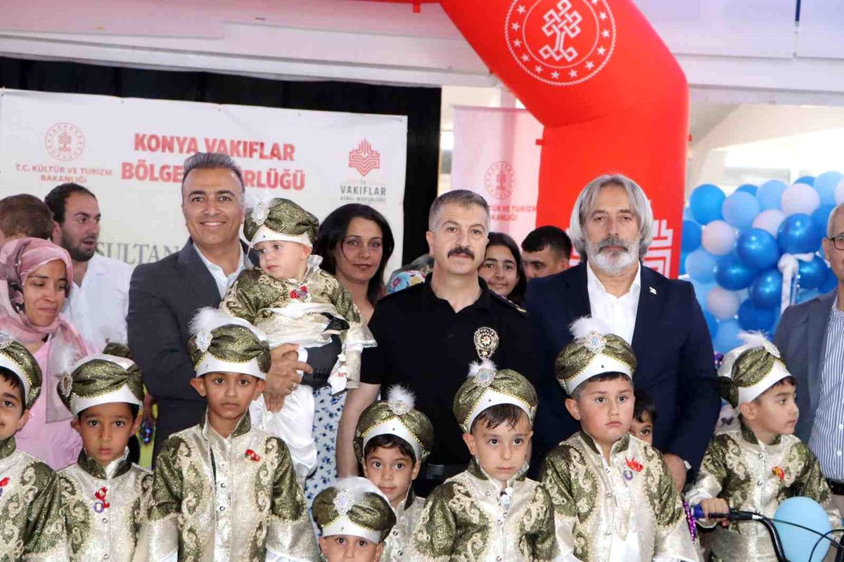 530 yıllık sünnet geleneği Karaman'da yaşatıldı