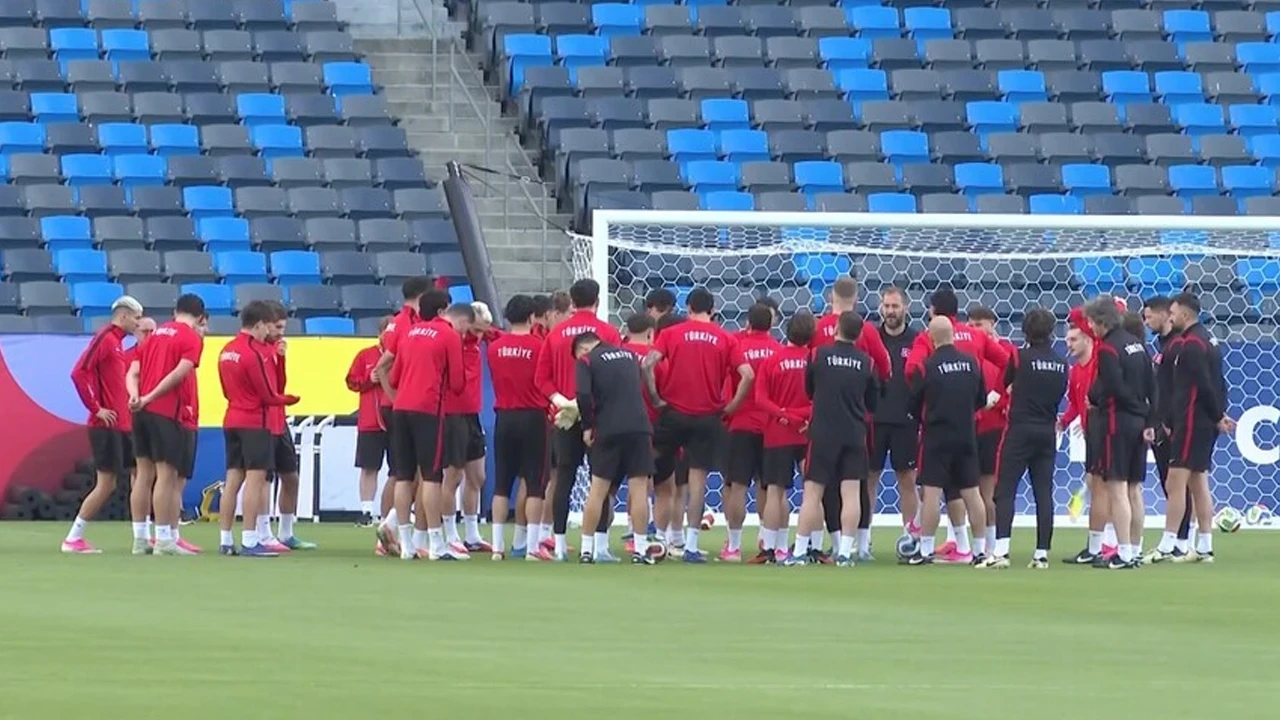 A Milli Futbol Takımı Los Angeles'taki idman yaptı