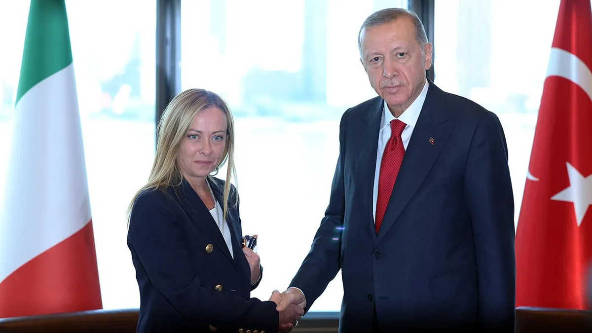 Başkan Erdoğan, İtalya Başbakanı Meloni ile görüştü