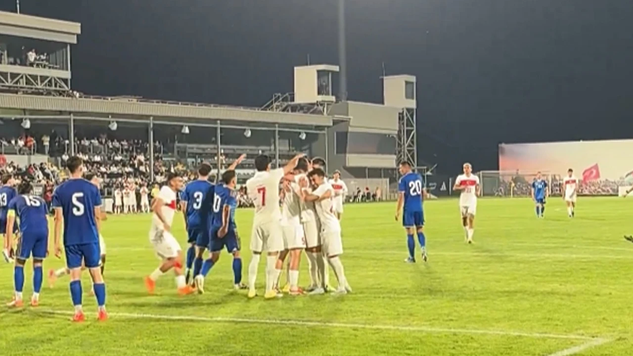 Ümit Milli Takım Kosova'yı Salih Malkoçoğlu'nun golüyle yendi