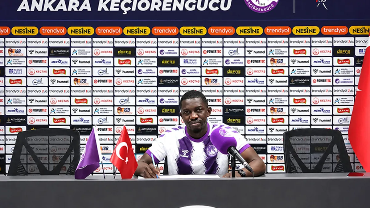 Moryke Fofana, Ankara Keçiörengücü'ne imza attı!