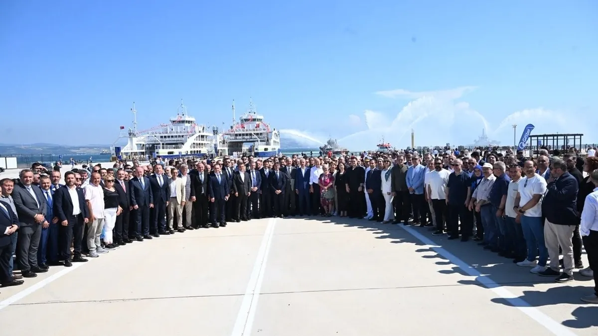 43 bin metrekarelik dev proje! Gelibolu iskelesi kapılarını açtı