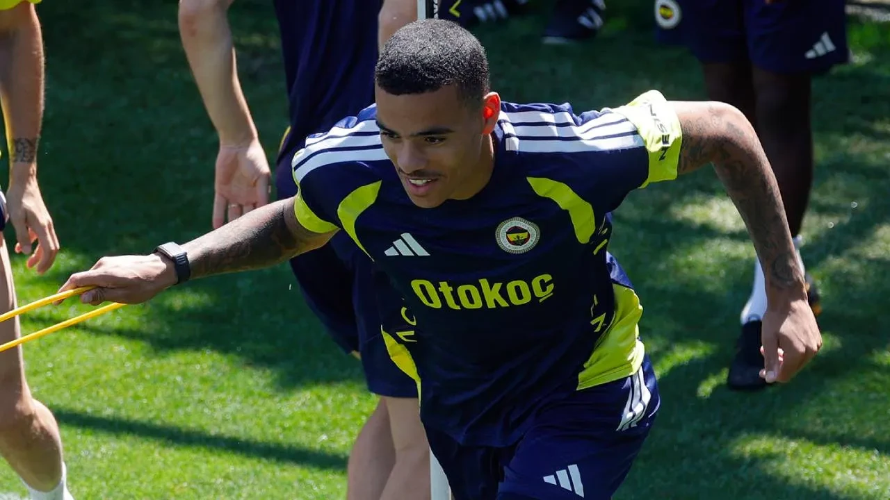 Greenwood, Fenerbahçe'de ilk idmanına çıktı