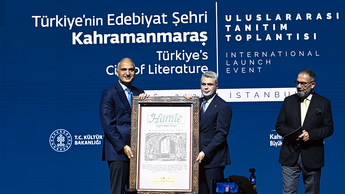 'UNESCO Edebiyat Şehri Kahramanmaraş' İstanbul’da tanıtıldı