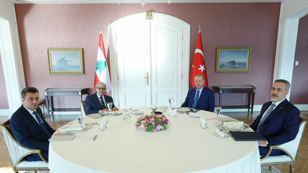 Erdoğan, Lübnan Başbakanı Selam’ı kabul etti
