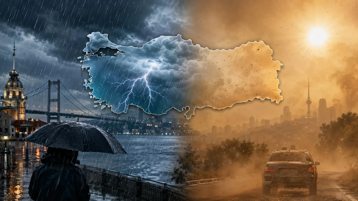 Meteoroloji'den sağanak uyarısı: İstanbul'da yağış var mı?