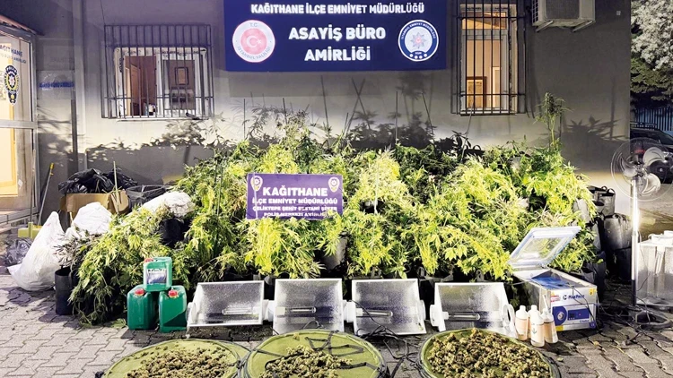 ‘Uyuşturucu tesisi’ni kokusu ele verdi! Değeri 30 milyon TL
