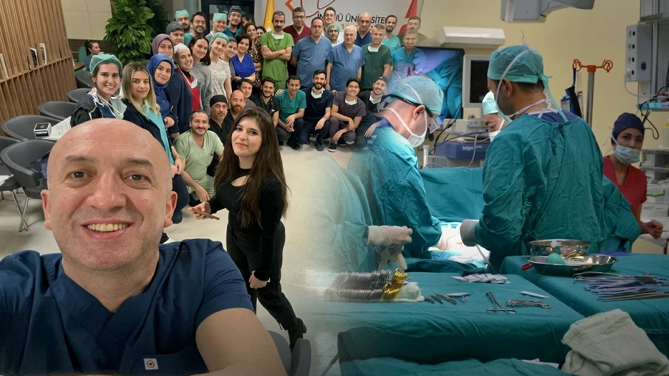 Dünyanın ilk 8'li çapraz karaciğer nakli Malatya'da gerçekleştirildi