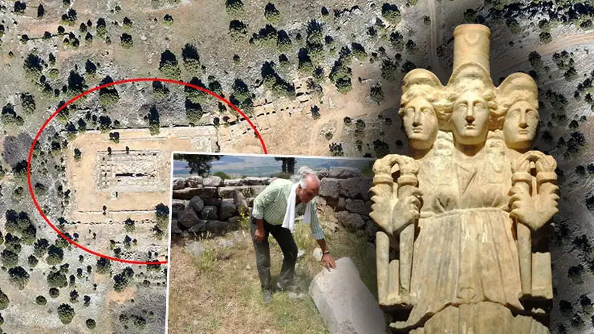 113 yıllık gizem çözüldü! Anadolu'nun ikinci 'Hekate' tapınağı: 'Ölümü ve öbür dünyayı temsil ediyor'
