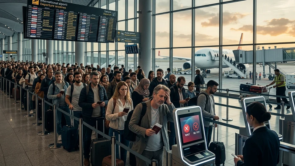 AB’nin yeni biyometrik sınır kontrol sistemi havacılığı vurdu: Havayolu devlerinden "Acil askıya alın" mektubu!