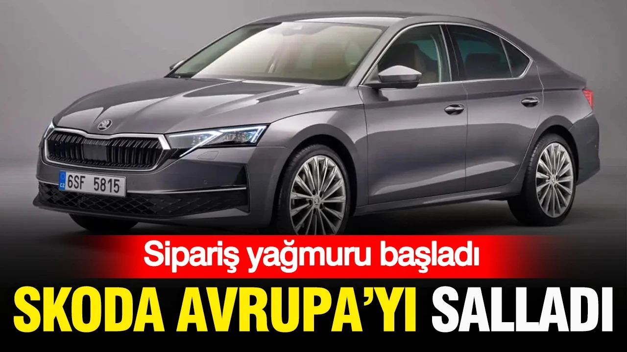 Sipariş yağmuru başladı: Skoda yeni elektrikli modelleriyle Avrupa'yı salladı