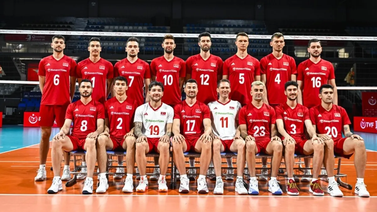 A Milli Erkek Voleybol Takımı'nın rakibi Fransa!