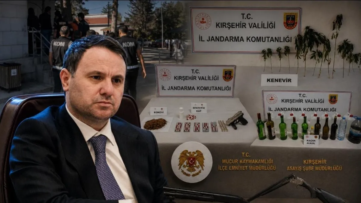 Adalet Bakanı Gürlek'in genelgesi sonrası Kırşehir'de peş peşe operasyonlar