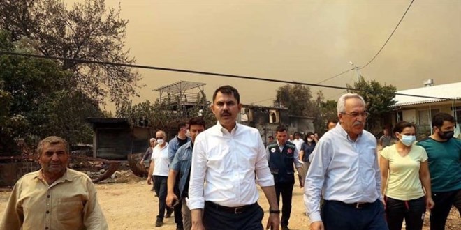 Bakan Kurum: Manavgat yangınının izlerini birlikte sildik