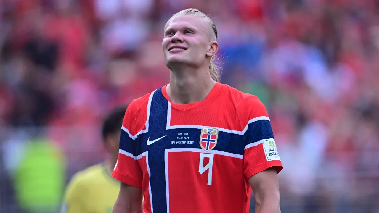 Haaland, Brezilya'yı yıktı Norveç'i çeyrek finale taşıdı