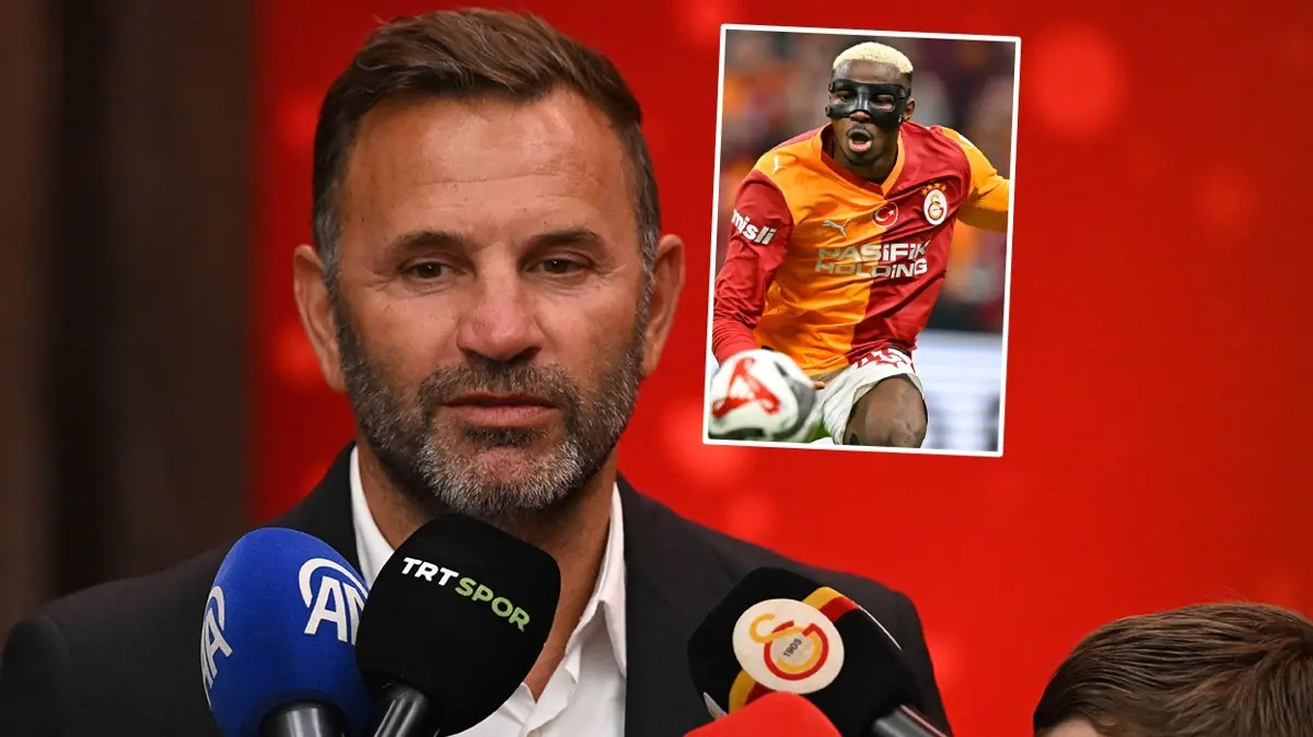 Okan Buruk'tan Victor Osimhen sözleri! Takımdan ayrılacak mı"