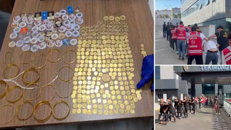 Tekirdağ’da 18 milyonluk telefon dolandırıcılığı şebekesi çökertildi: 11 kişi tutuklandı